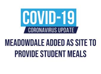 Meadowdale Added as Site to Provide Student Meals